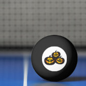 Grazige Halloween Pompoenen Pingpongbal (Net)