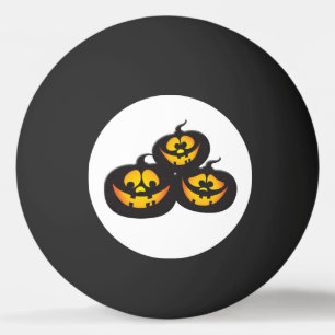 Grazige Halloween Pompoenen Pingpongbal