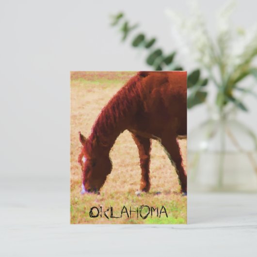 Grazing Briefkaart (Staand voorkant)