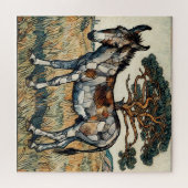 Grazing Donkey 600 Piece Puzzel Legpuzzel (Horizontaal)