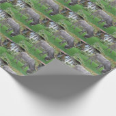 Grazing Donkey Cadeaupapier (Hoek)