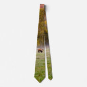 Grazing Elk Couple Stropdas (Voorkant)