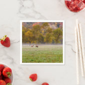 Grazing Elk Koppel Papieren Servet (Insitu)