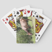 Grazing Elk, Mammoth Springs, Yellowstone Pokerkaarten (Achterkant)
