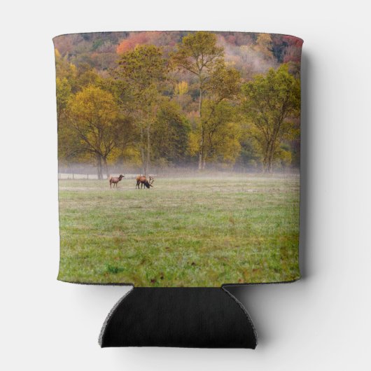 Grazing Elk Paar Koelbox Blikjeskoeler (Achterkant)