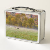 Grazing Elk Paar Lunchbox (Achterkant)