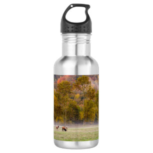 Grazing Elk Paar Water Fles