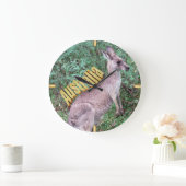 Grazing in de gras grote klok (Huis)