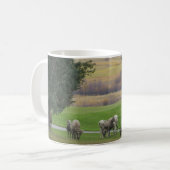 Grazing in de herfst-Mok Koffiemok (Voorkant links)