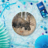 Grazing Moose Papieren Bordje (Feest)