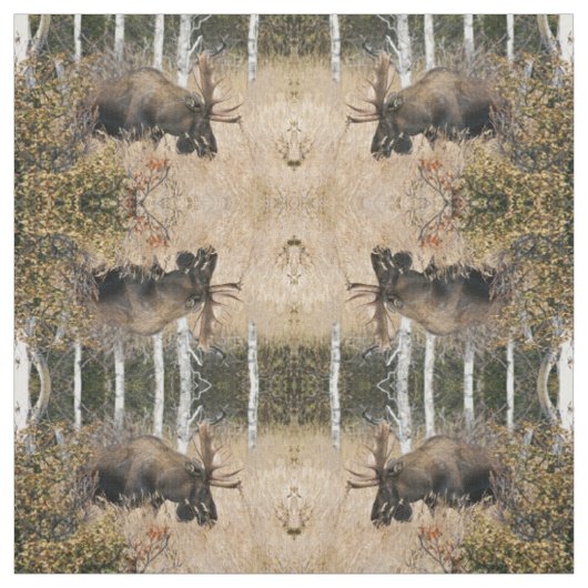 Grazing Moose Stof (Swatch)