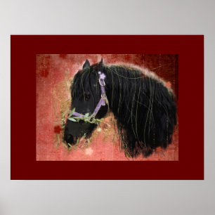 Grazing op de velden - Poster