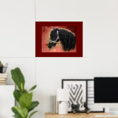 Grazing op de velden - Poster (Thuiskantoor)