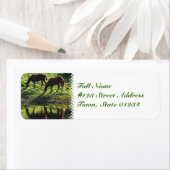 Grazing Paard Mailing Label (Insitu)