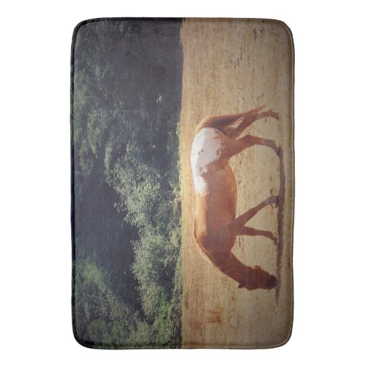 Grazing Palomino.... Badmat (Voorkant Verticaal)