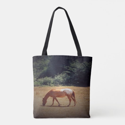 Grazing Palomino.... Tote Bag (Achterkant)