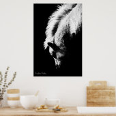Grazing Pony, fijne kunstfoto Poster (Keuken)