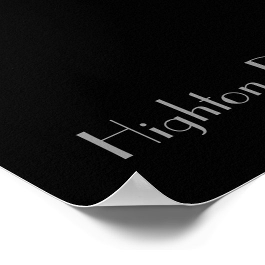 Grazing Pony, fijne kunstfoto Poster (Hoek)