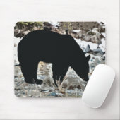 Grazing Zwarte Beer Muismat (Met muis)