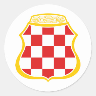 Grb Herceg-Bosne Ronde Sticker