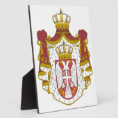Grb Srbije, Servisch wapen Fotoplaat (Zijkant)