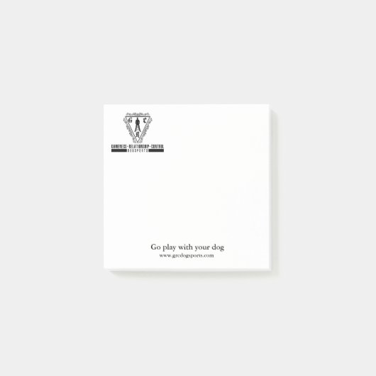 GRC Dogsport sticky Post-it® Notes (Voorkant)