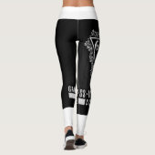 GRC Dogsports Original-Black en White leggings (Achterkant)