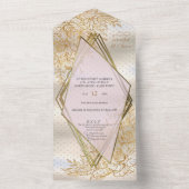 Gream Gold Splender All In One Uitnodiging (Binnen)