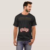 Grease Comb Movie Silhouette Essential T-Shirt (Voorkant volledig)