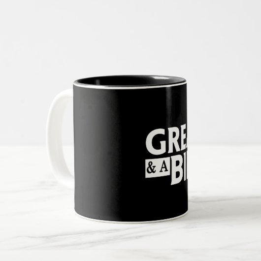 Grease in mijn mok (Voorkant links)