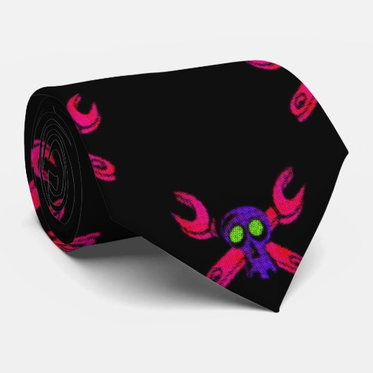 Grease Monkey Girl Stropdas (Opgerold)