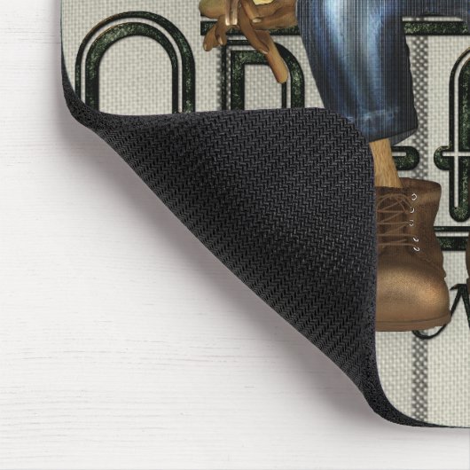 Grease Monkey Mousemat Muismat (Hoek)