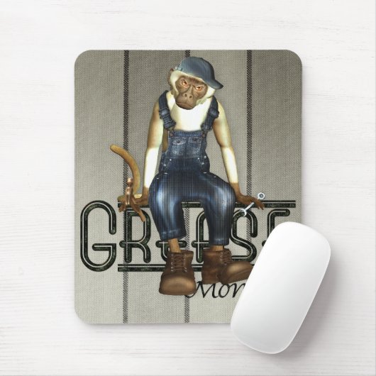 Grease Monkey Mousemat Muismat (Met muis)