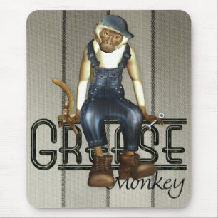 Grease Monkey Mousemat Muismat