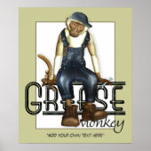 Grease Monkey  Poster (Voorkant)