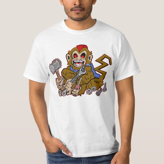 Grease Monkey T-shirt (Voorkant)