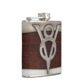 Grease Monkey V8-engine Embleem Heupfles (Rechts)