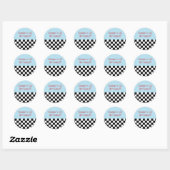 Greaser 50's stijl Sticker of zegel (Vel)