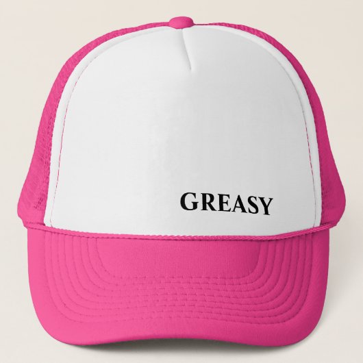 GREASY Girls trucker mesh motocross racefietsen Trucker Pet (Voorkant)