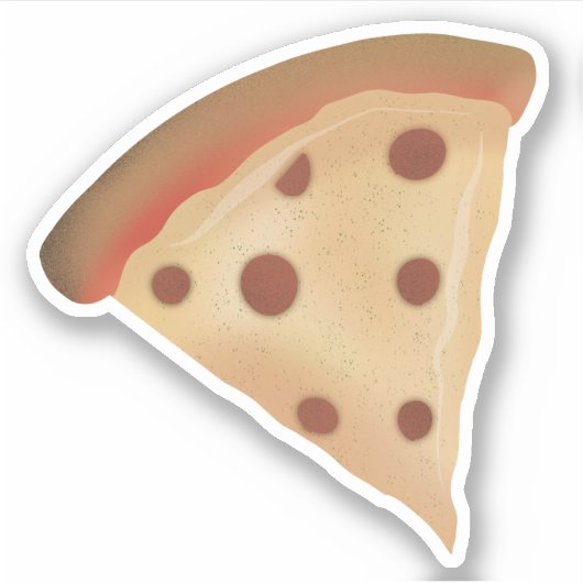 Greasy pizza sticker (Voorkant)