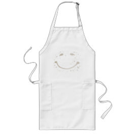 Greasy Smile Apron Lang Schort