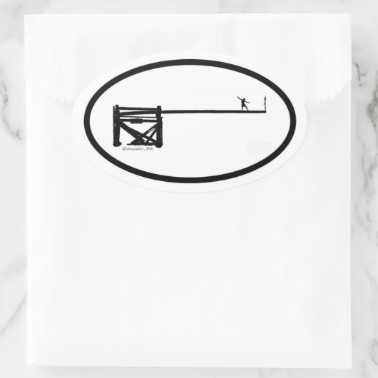 Greasy Sticker ~ Greasy Pole ~ Gloucester, MA (Tas)