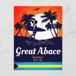Great Abaco Bahamas Island -  Souvenirs Briefkaart