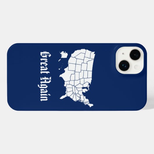 Great Again iPhone Hoesje (Achterkant horizontaal)