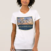 Great Allegheny Passage (bike2) 2 T-shirt (Voorkant)