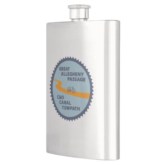 Great Allegheny Passage C&O Canal Chain Ring Flacon (Links)