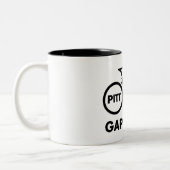 Great Allegheny Passage C&O Canal Towpath Bike Tweekleurige Koffiemok (Links)