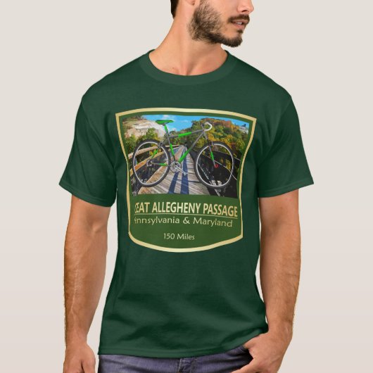 Great Allegheny Passage T-shirt (Voorkant)