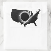 Great American Eclipse Sticker april 2024 (Tas)