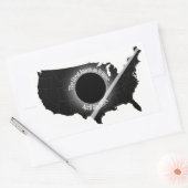 Great American Eclipse Sticker april 2024 (Envelop)